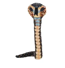 Wild Republic Plush Snake Coilkins Hooded Cobra (12")