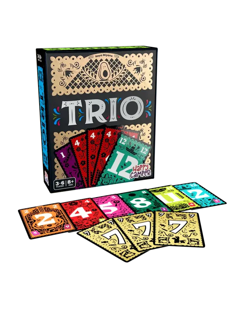 Happy Camper Game Card Game Trio