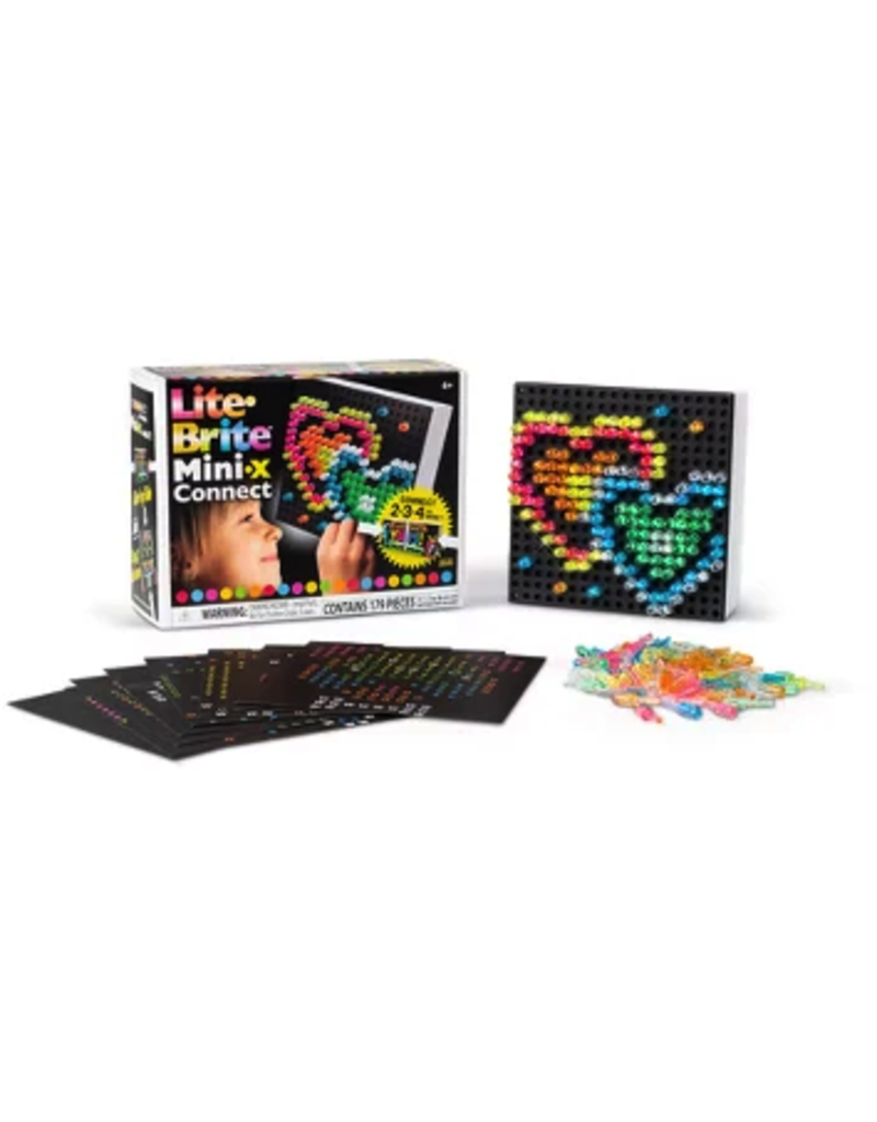 Basic Fun Inc. Lite Brite Mini X Connect