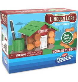 Schylling Lincoln Logs Mini Home - Mini Classics