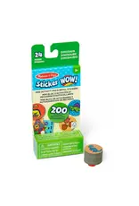 Melissa & Doug Sticker WOW! Mini Pad and Refill Stickers - Dinosaur