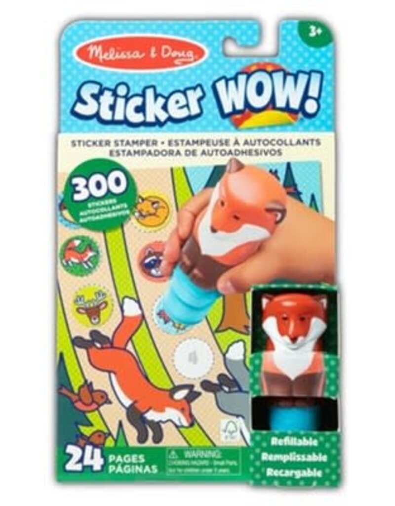Melissa & Doug Sticker WOW! Activity Pad Set - Fox