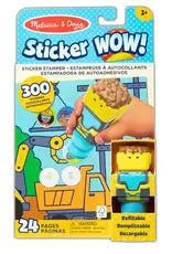 Melissa & Doug Sticker WOW! Activity Pad Set - Bulldozer