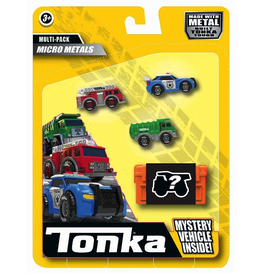 Basic Fun Inc. Tonka Micro Metals ( 4 Pack) - Multicolor
