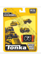 Basic Fun Inc. Tonka Micro Metals ( 4 Pack) - Yellow