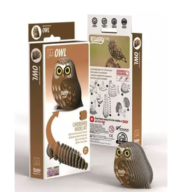 EUGY Owl 3D Puzzle