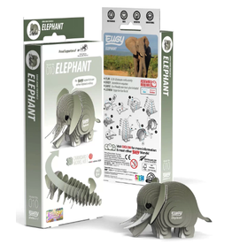 EUGY Elephant 3D Puzzle