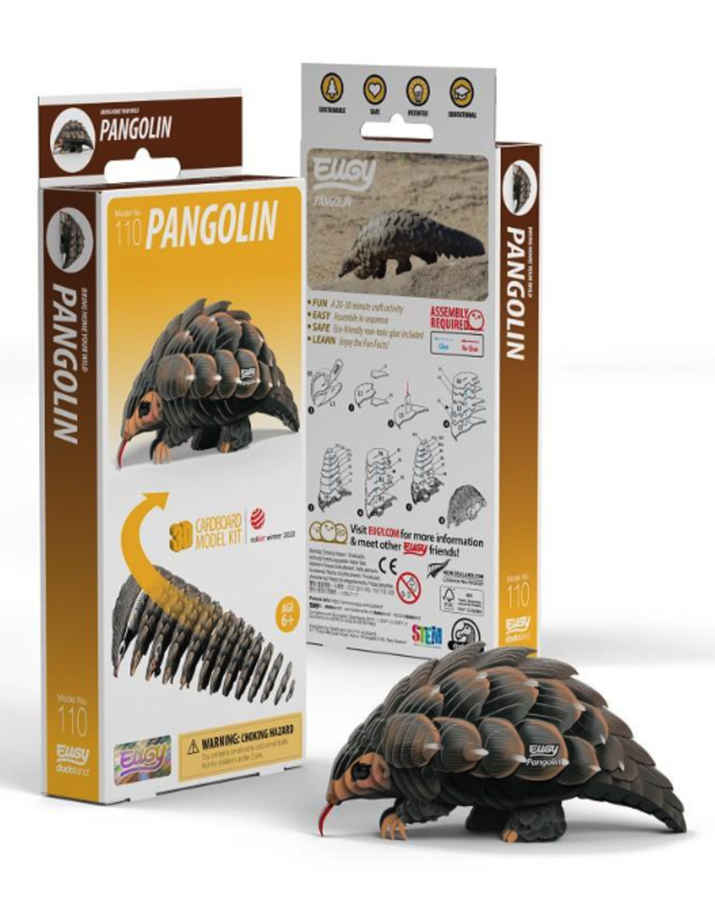 EUGY Pangolin 3D Puzzle