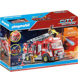 Playmobil Playmobil City Action Fire Truck with Flashing Lights