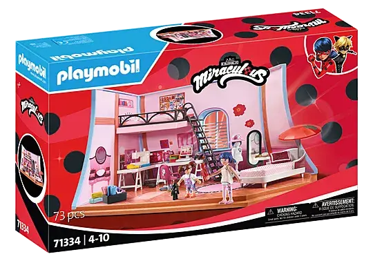 Playmobil Miraculous: Marinette's Loft