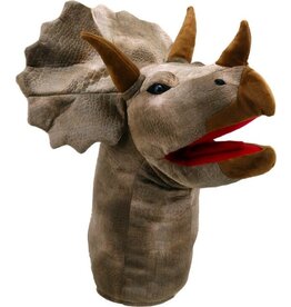 The Puppet Company Hand Puppet - Large Triceratops