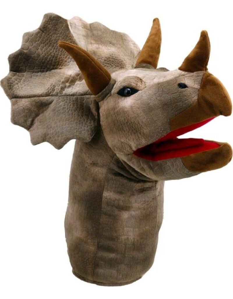 The Puppet Company Hand Puppet - Large Triceratops