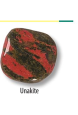 Squire Boone Village Rock/Mineral - Unakite Tumbled  1" (Sizes and Colors Vary; Sold Individually)
