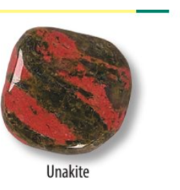 Squire Boone Village Rock/Mineral - Unakite Tumbled  1" (Sizes and Colors Vary; Sold Individually)