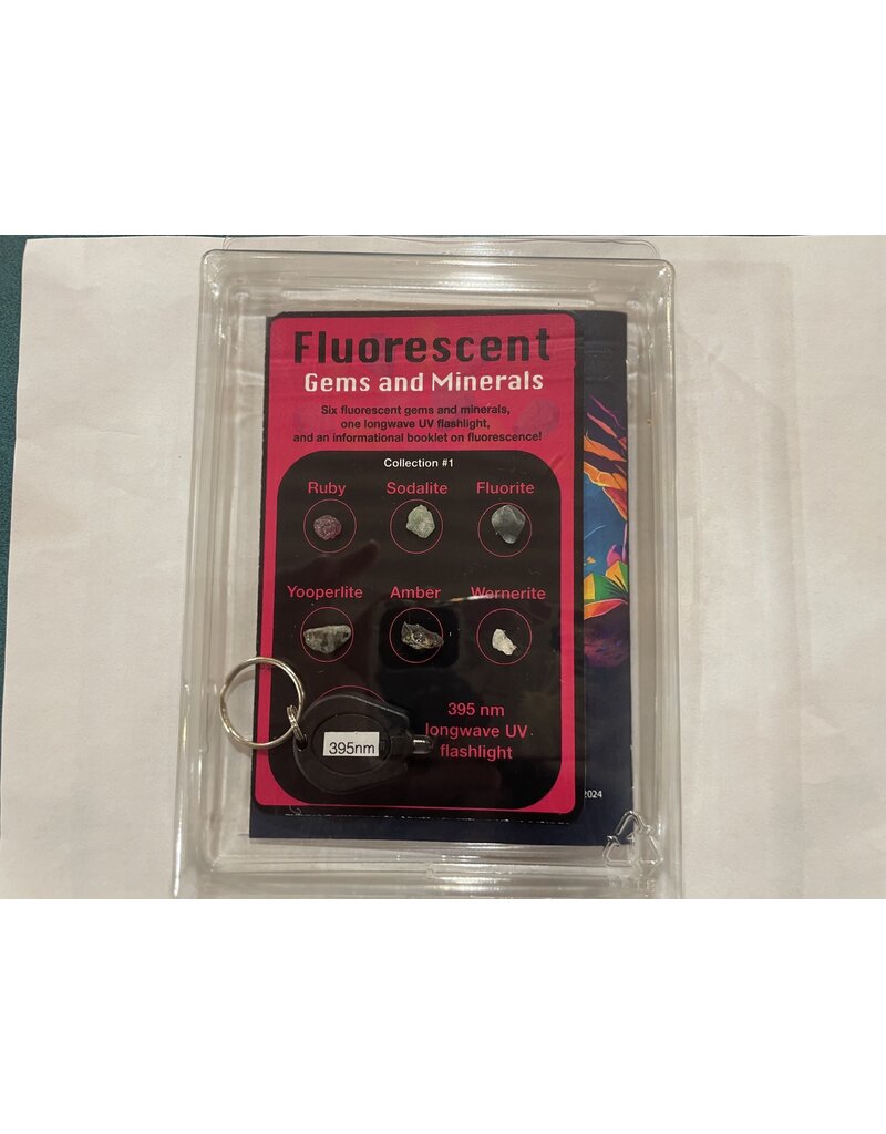 Adrias Universe Fluorescent Gems & Minerals Collection #1