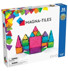Magnatiles Magnetic Magna-Tiles 32 Piece Set