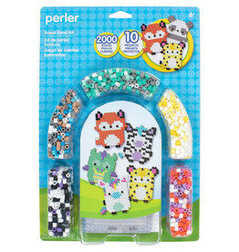 Perler Fused Bead Kit - Cute Puffy Animals
