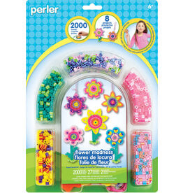 Perler Fused Bead Kit - Flower Madness