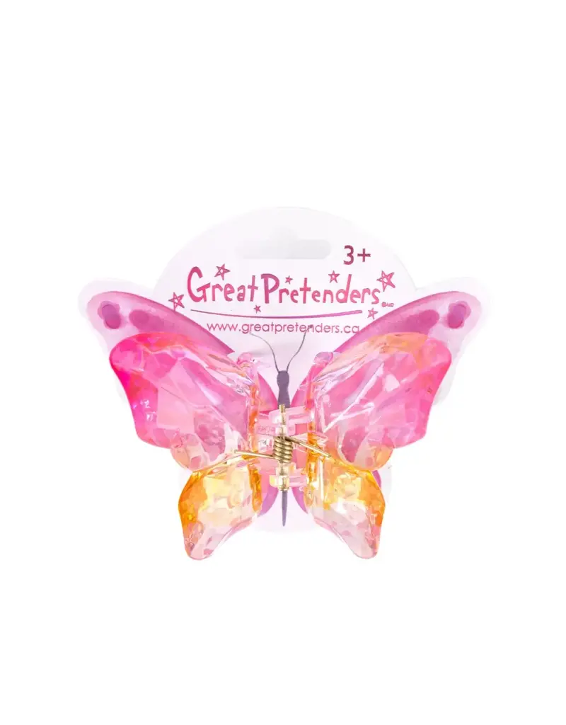 Creative Education (Great Pretenders) Flights of Fancy Butterfly Hair Clip (Pink)