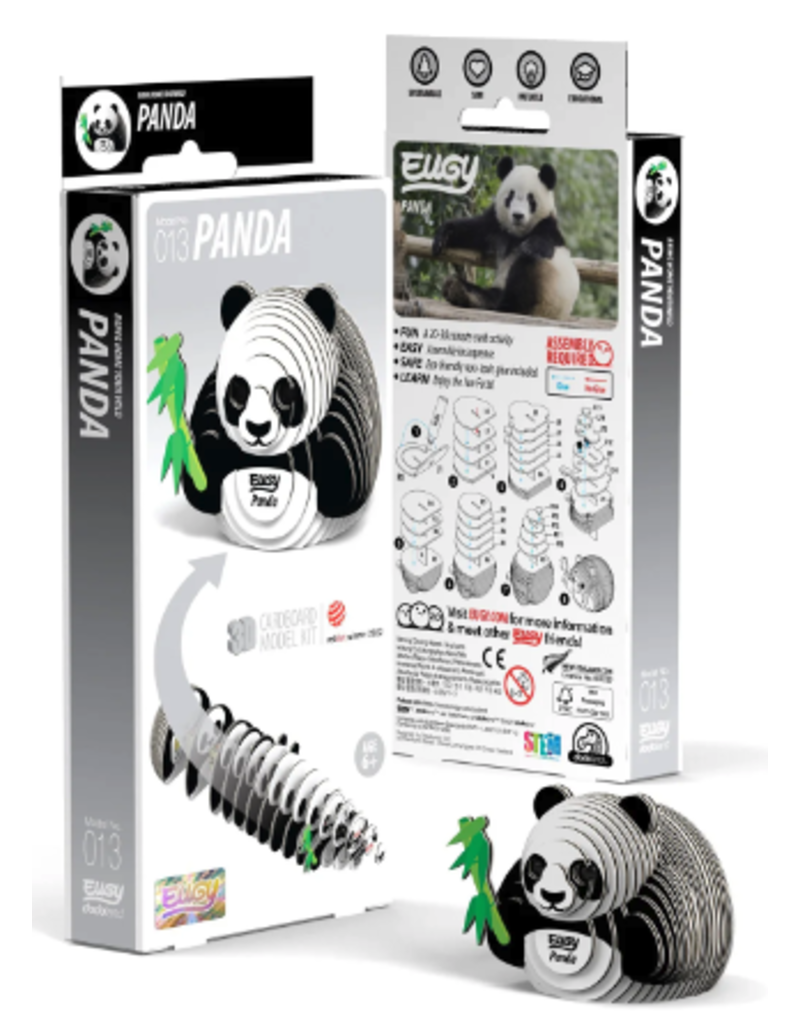 EUGY Panda 3D Puzzle