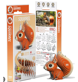 EUGY Squirrel 3D Puzzle