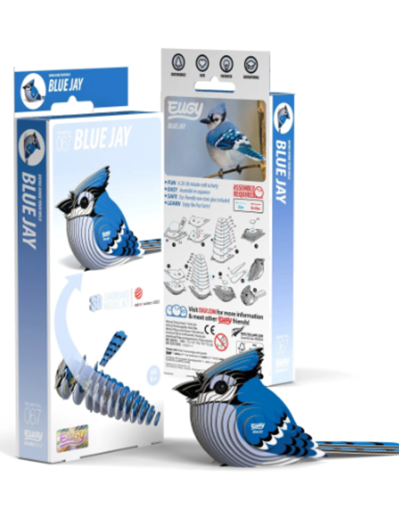 EUGY Blue Jay 3D Puzzle