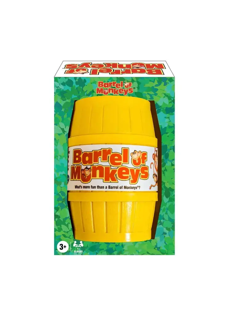 Spin Master Game Barrel of Monkeys - Yellow