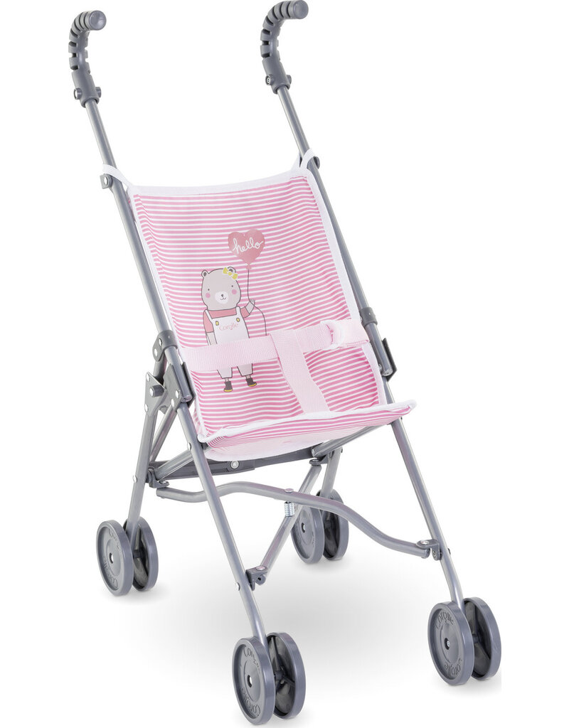 Corolle Doll Umbrella Stroller for 14/17" Baby Doll - Pink