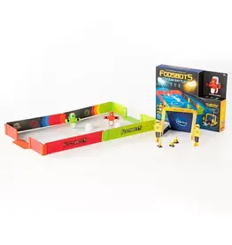 Fat Brain Toys Game Tabletop Foosbots Stadium Battle Set