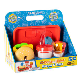 Fat Brain Toys Pretendables Burger & Fries Set