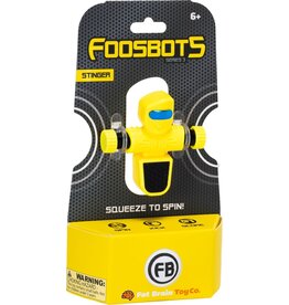 Fat Brain Toys Foosbots Series 3 Assortment - Stinger (Yellow)