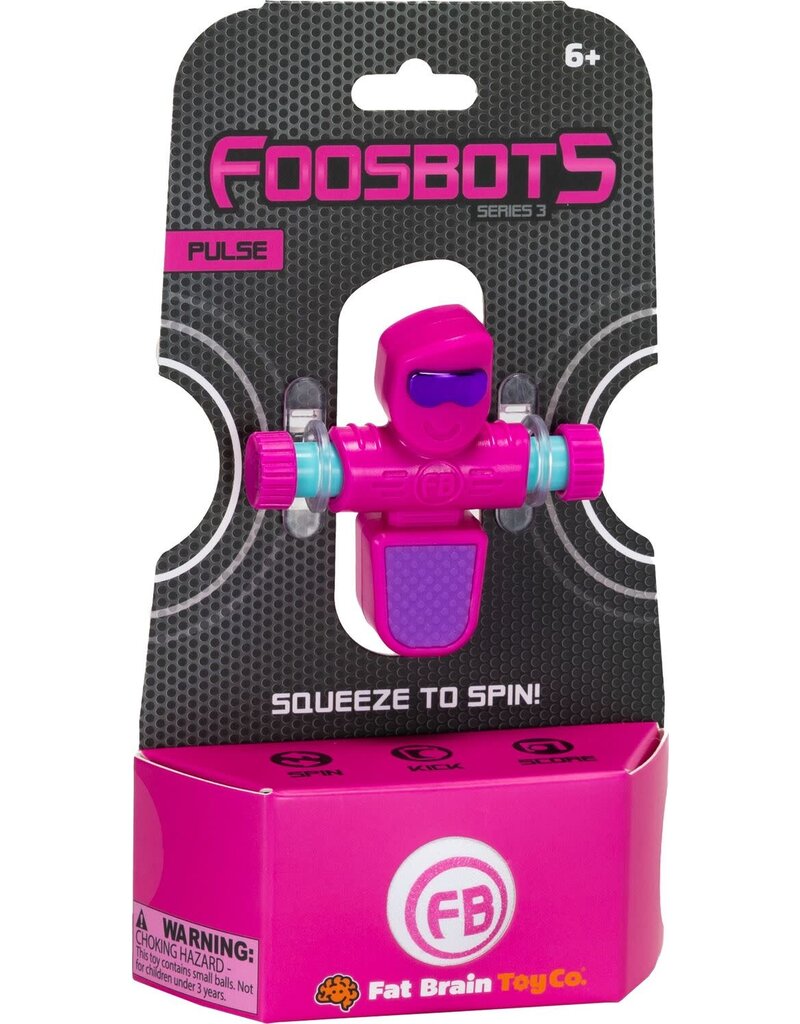 Fat Brain Toys Foosbots Series 3 Assortment - Pulse (Pink)