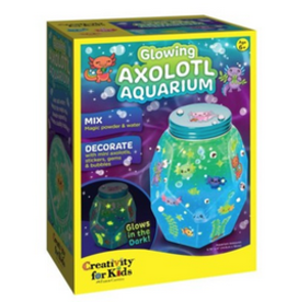 Creativity for Kids Glowing Axolotl Aquarium