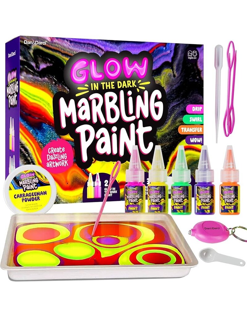 Dan&Darci Glow in the Dark Marbling Paint