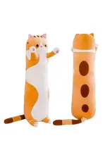 FAIRE Plush Long Orange Tabby Cat Plush (36")
