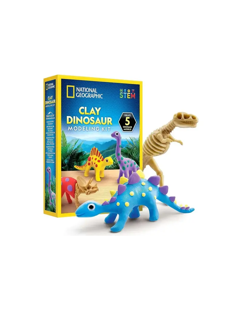 National Geographic Dino Skeletons with Modeling Clay