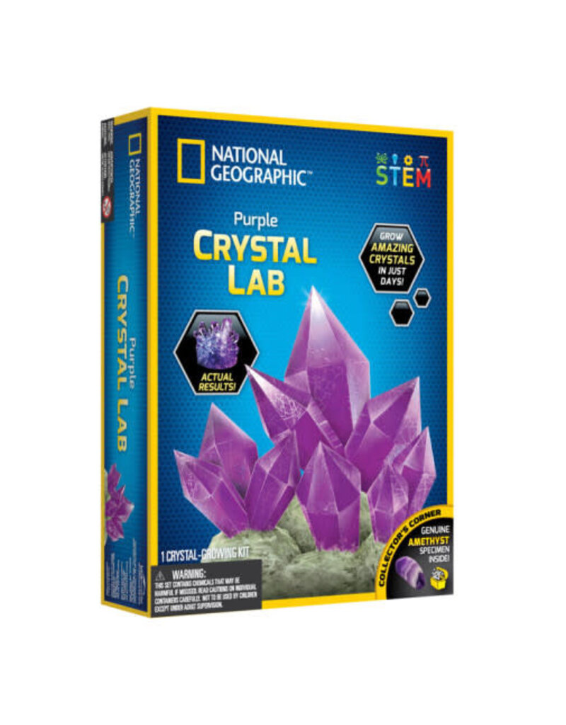 National Geographic Science Kit National Geographic Purple Crystal Lab
