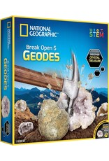 National Geographic Science Kit National Geographic Break Open 5 Geodes