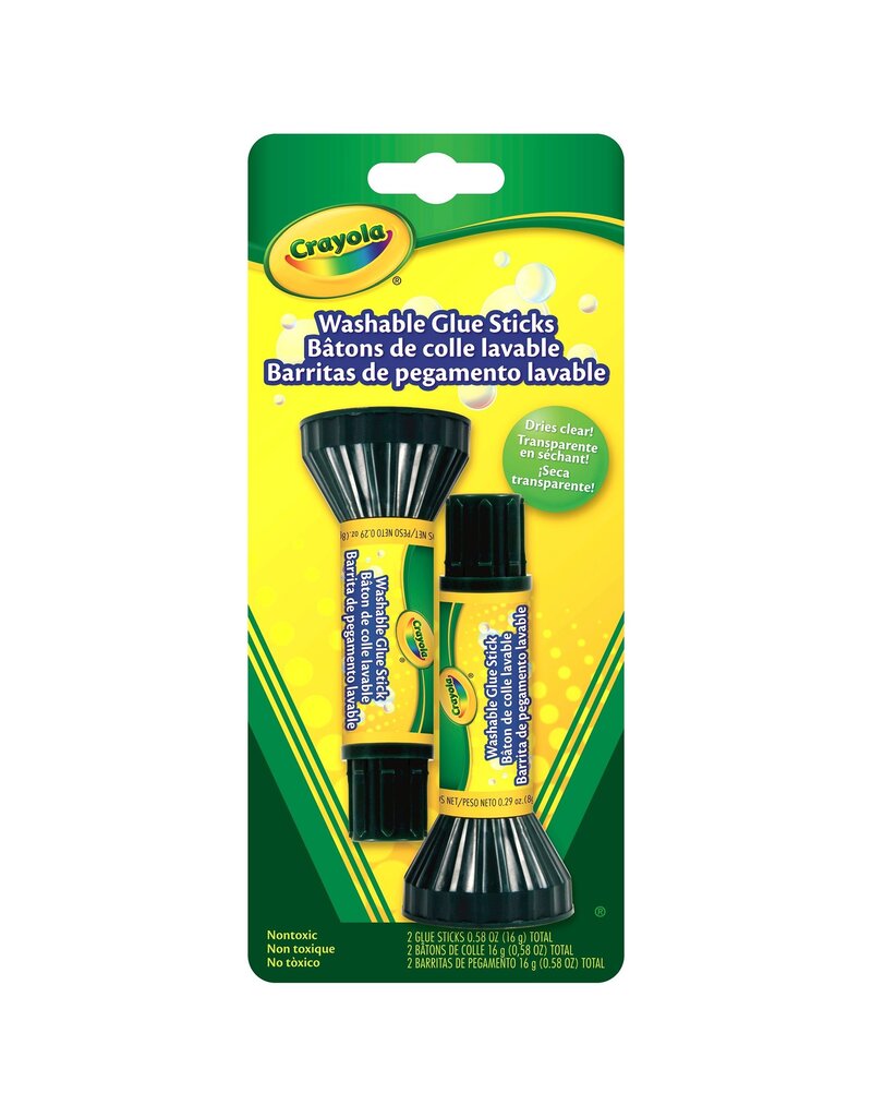 Crayola Washable Glue Stick Two Pack