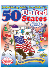 Really Big Coloring Book Jumbo Coloring, Activity, Game Book of the 50 United States