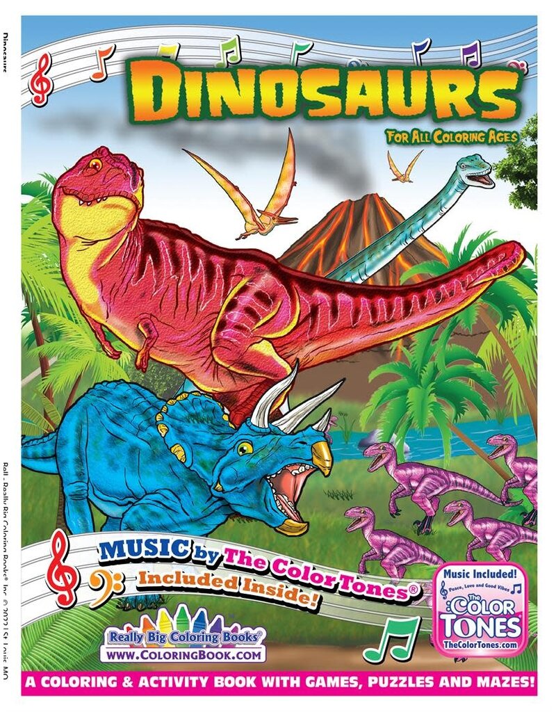 Really Big Coloring Book Dinosaurs Coloring Book