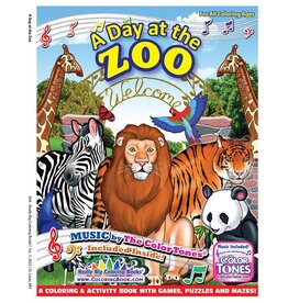 Really Big Coloring Book A Day at the Zoo Coloring Book