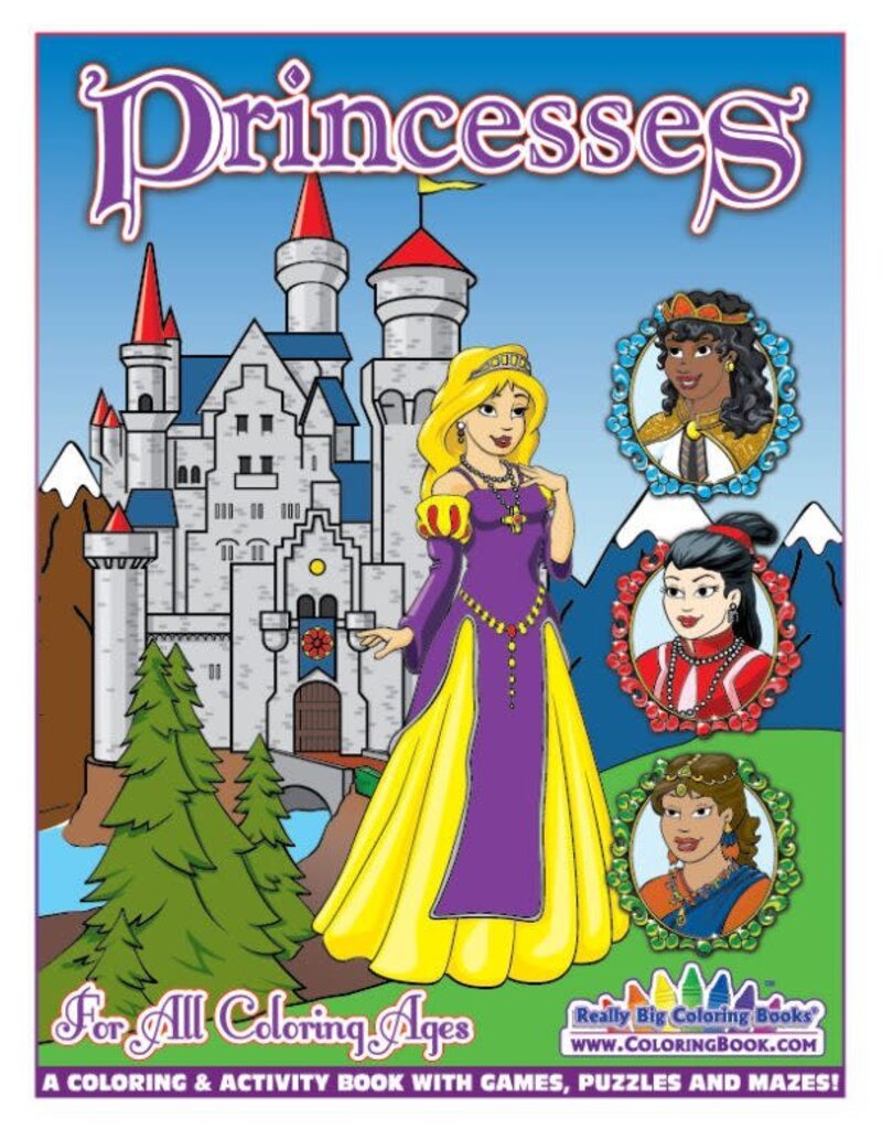 Really Big Coloring Book Princesses Coloring Book