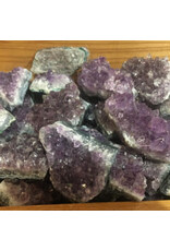 Squire Boone Village Rock/Mineral - Amethyst Druse ( 2"; Sizes and Colors Vary; Sold Individually)