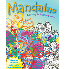 Really Big Coloring Book Mandalas Coloring Book 8.5" x 11"