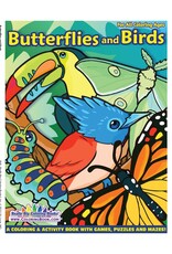 Really Big Coloring Book Butterflies and Birds Coloring Book 8.5" x 11"