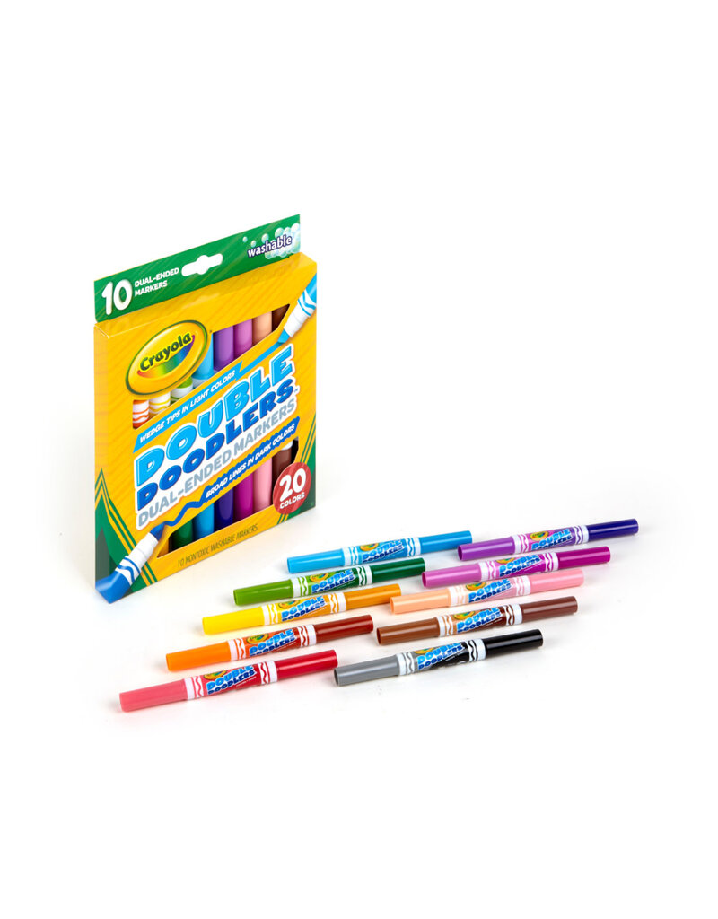 Crayola Crayola Double Doodlers Dual-Ended Markers - 10ct