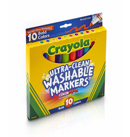 Crayola Crayola Bold Broad Line Washable Markers - 10ct