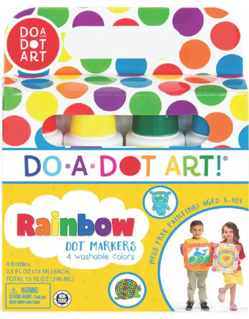 Do-A-Dot Art Do A Dot Art! Rainbow Dot Markers - 4 Pack