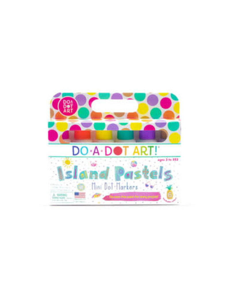 Do-A-Dot Art Do-A-Dot Art! Island Pastels Mini Dot Markers - 6 Pack